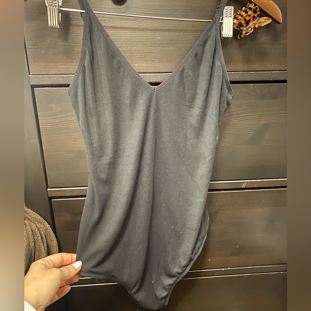 Bodysuit , thin ribbed design